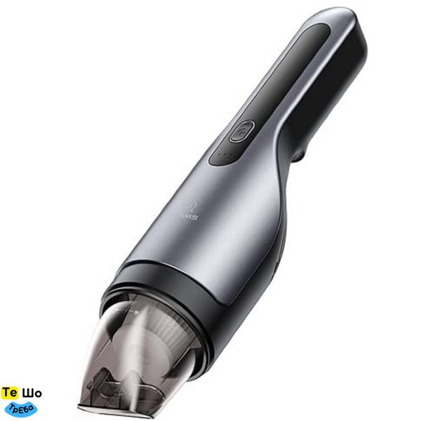 Автомобільний пилосос Usams US-ZB108-1 Mini Handheld Vacuum Cleaner Black XCQZB10801 фото