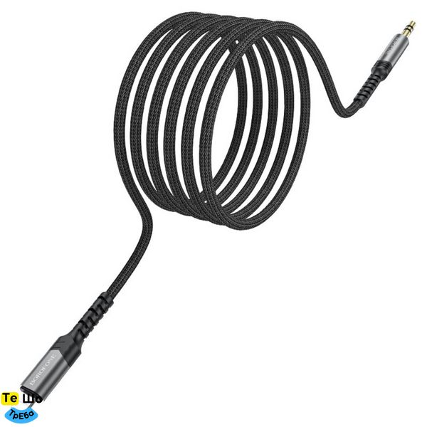Аудiо-кабель BOROFONE BL15 iP Hi-sound digital audio conversion cable 1m Metel Grey BL15MG1 фото