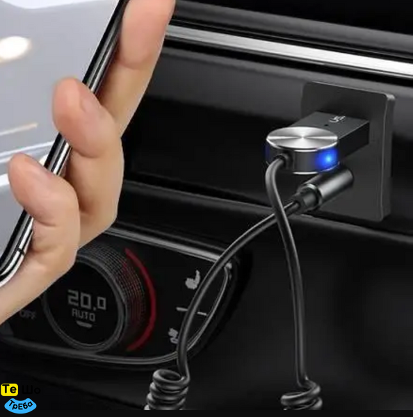 Bluetooth ресивер USAMS Car Wireless Audio Receiver Tarnish (SJ464JSQ01) SJ464JSQ01 фото