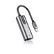 Адаптер Vention USB-C to Gigabit Ethernet Adapter 0.15M Gray Aluminum Alloy Type (CFNHB) CFNHB фото 2