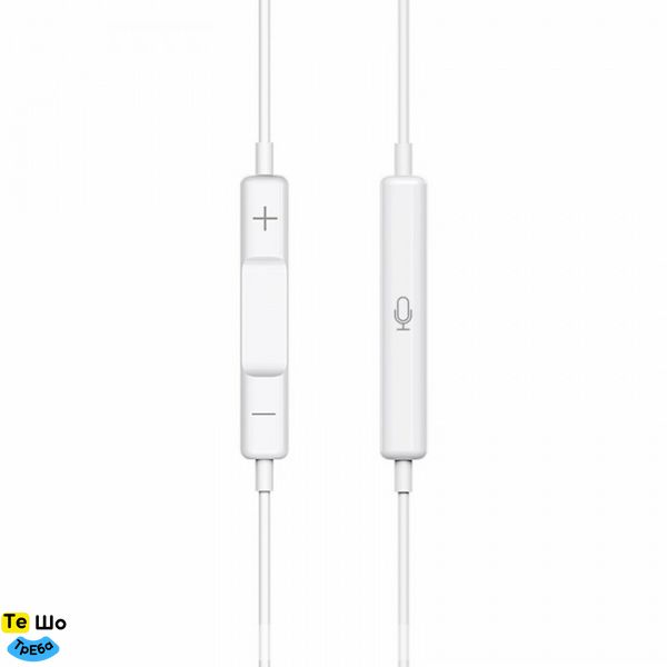 Навушники BOROFONE BM27 Amazing sound Type-C earphones with mic White BM27W фото