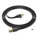 Кабель HOCO US07 General pure copper flat network cable(L=3M) Black 6931474780690 фото 2