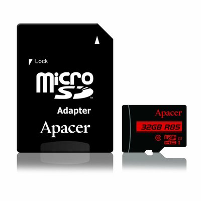 Карта пам'яті Apacer 32Gb (adapter SD)(AP32GMCSH10U5-R) AP32GMCSH10U5-R фото