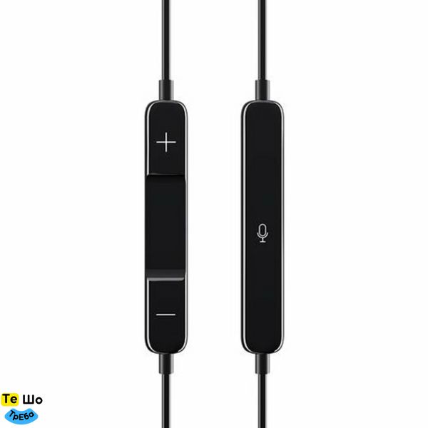 Навушники BOROFONE BM30 Original series wire control earphones with mic Black BM30B фото