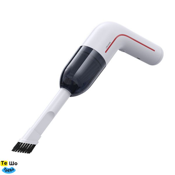 Автомобільний пилосос Usams US-ZB253 Mini Handheld Vacuum Cleaner LEJ Series White 24997 фото