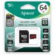 Карта памяти Apacer 64Gb (adapter SD)(AP64GMCSX10U5-R) AP64GMCSX10U5-R фото 2