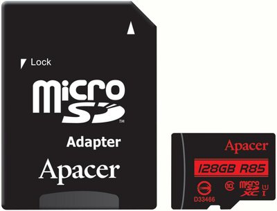 Карта пам'яті Apacer 128Gb (adapter SD)(AP128GMCSX10U5-R) AP128GMCSX10U5-R фото