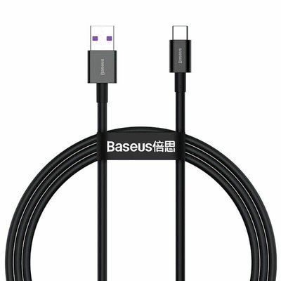 Кабель Baseus Superior Series USB to Type-C 66W 2m Black CATYS-A01 фото