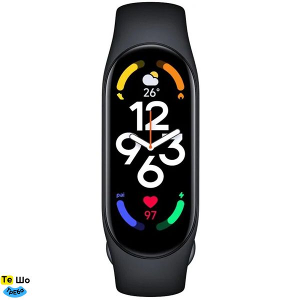 Фитнес-браслет Xiaomi Mi Smart Band 7 GL Black 33359 фото