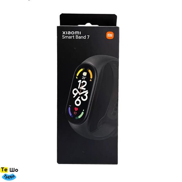 Фитнес-браслет Xiaomi Mi Smart Band 7 GL Black 33359 фото