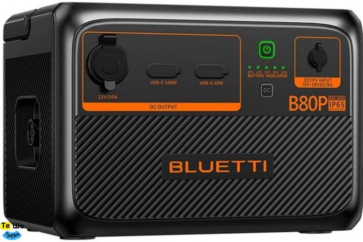 Додаткова батарея для зарядної станції BLUETTI B80 Expansion Battery 806Wh B80P фото
