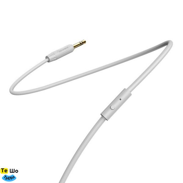 Аудио-кабель BOROFONE BL6 AUX audio cable 1m White (BL6-1W) BL6-1W фото