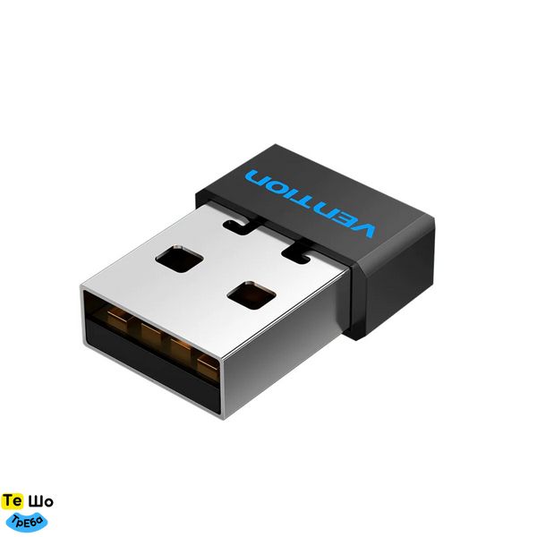 Адаптер Vention USB Wi-Fi Adapter 2.4G Black (KDRB0) KDRB0 фото