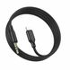 Аудiо-кабель BOROFONE BL18 iP silicone digital audio conversion cable Black BL18B фото 2