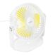 Вентилятор HOCO F14 multifunctional powerful desktop fan White 6931474797544 фото 4