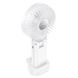 Вентилятор HOCO F15 handheld folding fan White 6931474797551 фото 3