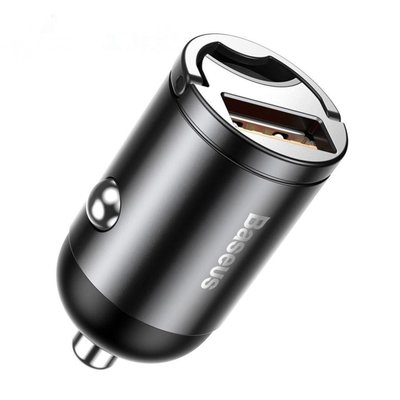 Автомобільний зарядний пристрій Baseus Tiny Star Mini Quick Charge Car Charger USB Port 30W Gray VCHX-A0G фото