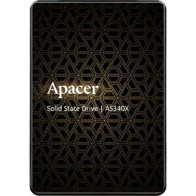 SSD Apacer AS340X 480GB 2.5" 7mm SATAIII 3D NAND Read/Write: 550/520 MB/sec AP480GAS340XC-1 фото