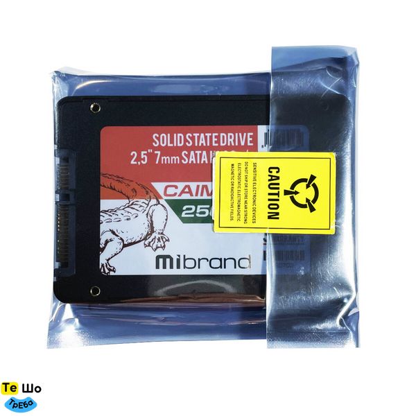 SSD Mibrand Caiman 256GB 2.5" 7mm SATAIII Bulk MI2.5SSD/CA256GB фото