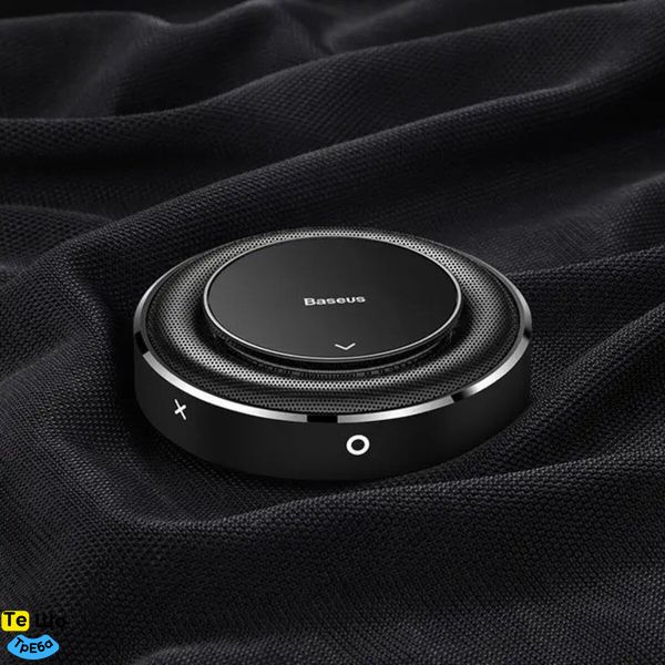 Автомобільний освіжувач повітря Baseus Metal fabric aroma holder Black SUXUN-JS01 фото