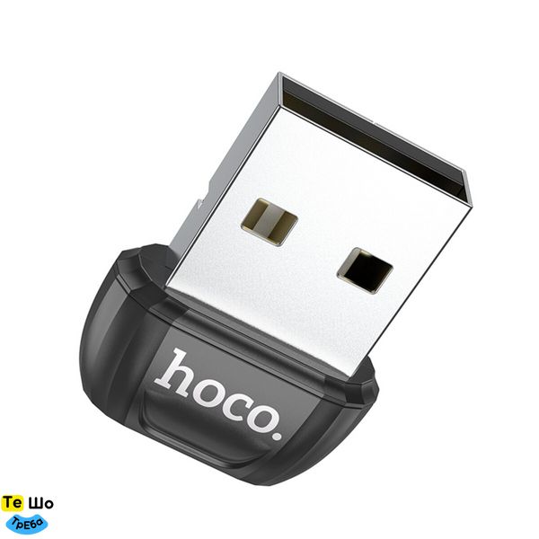 Адаптер Bluetooth HOCO UA18 USB BT adapter Black 6931474762399 фото