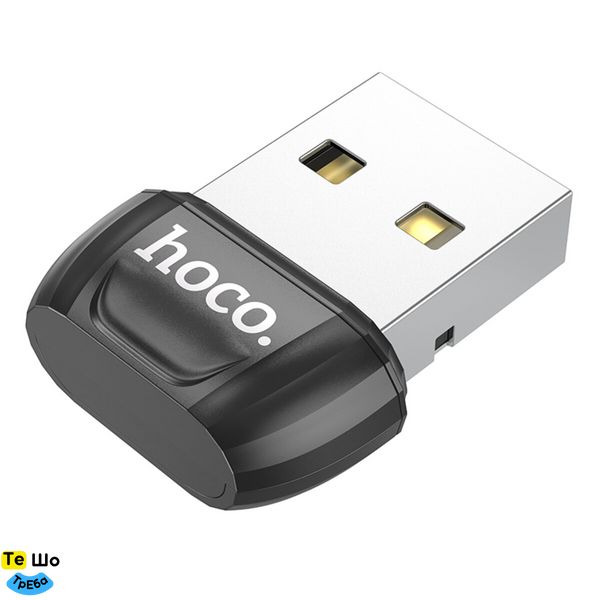 Адаптер Bluetooth HOCO UA18 USB BT adapter Black 6931474762399 фото