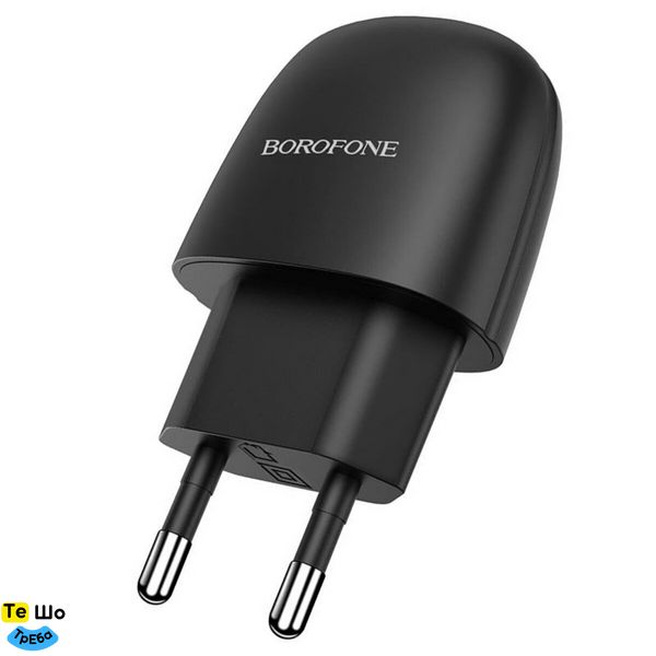 Зарядное устройство BOROFONE BA49A Vast power single port charger set(Lightning) Black (BA49ALB) BA49ALB фото