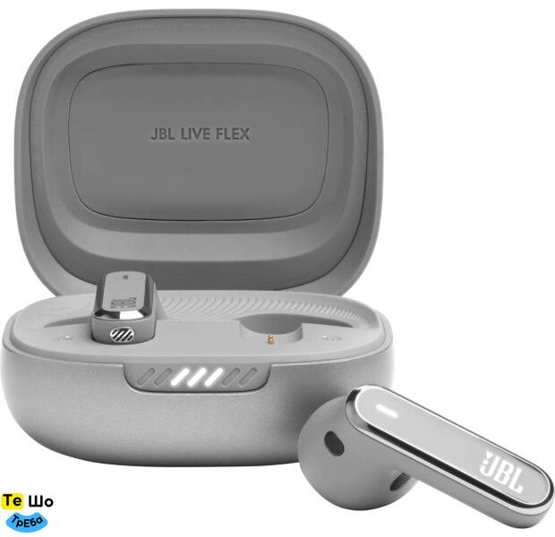 Наушники TWS JBL Live Flex Silver JBLLIVEFLEXSVR фото