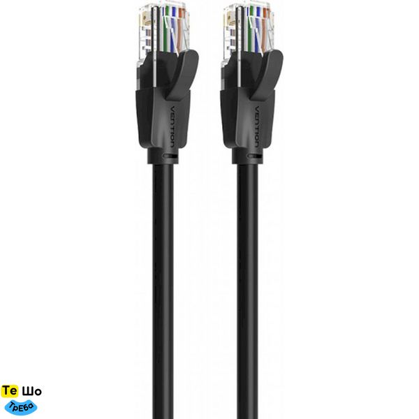 Кабель Vention Cat.6 UTP Patch Cable 1.5M Black (IBEBG) IBEBG фото