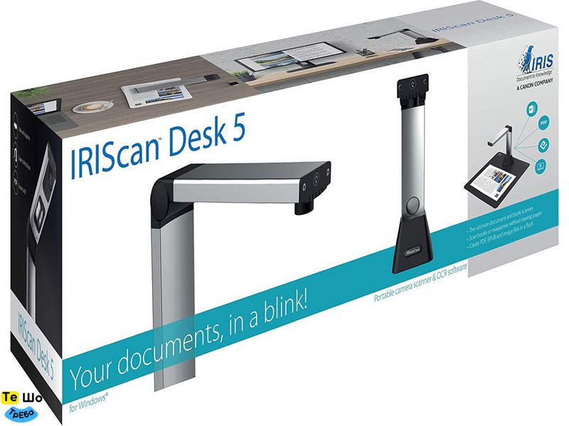 Сканер A4 Canon IRIScan Desk 5