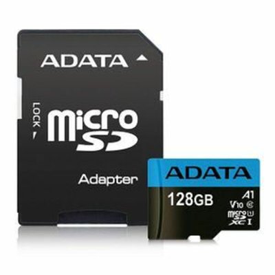 Карта пам'яті A-DATA Premier 128Gb А1(adapter SD)(AUSDX128GUICL10A1-RA1) AUSDX128GUICL10A1-RA1 фото