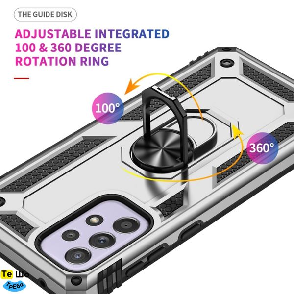Чохол для смартфона Cosmic Robot Ring for Samsung Galaxy A33 5G Silver (RobotA33Silver) RobotA33Silver фото