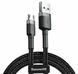 Кабель Baseus Cafule Cable USB For Micro 1.5A 2m Gray+Black CAMKLF-CG1 фото 3