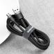 Кабель Baseus Cafule Cable USB For Micro 1.5A 2m Gray+Black CAMKLF-CG1 фото 7
