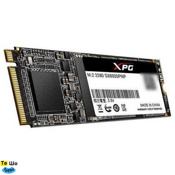 SSD M.2 ADATA XPG SX6000 Pro 1TB 2280 PCIe 3.0x4 NVMe 3D Nand Read/Write: 2100/1500 MB/sec ASX6000PNP-1TT-C фото