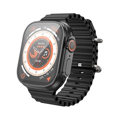 Смарт-годинник HOCO Y12 Ultra smart sports watch(call version) Black 39305 фото