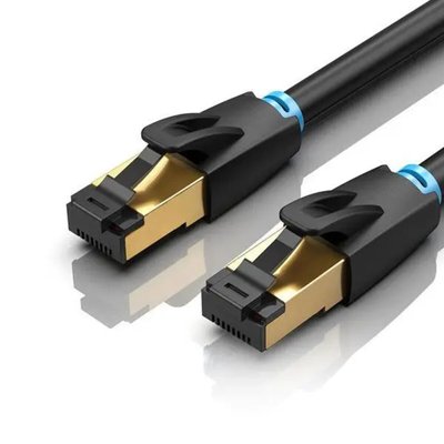 Кабель Vention Cat.8 SFTP Patch Cable 0.5M Black (IKABD) IKABD фото