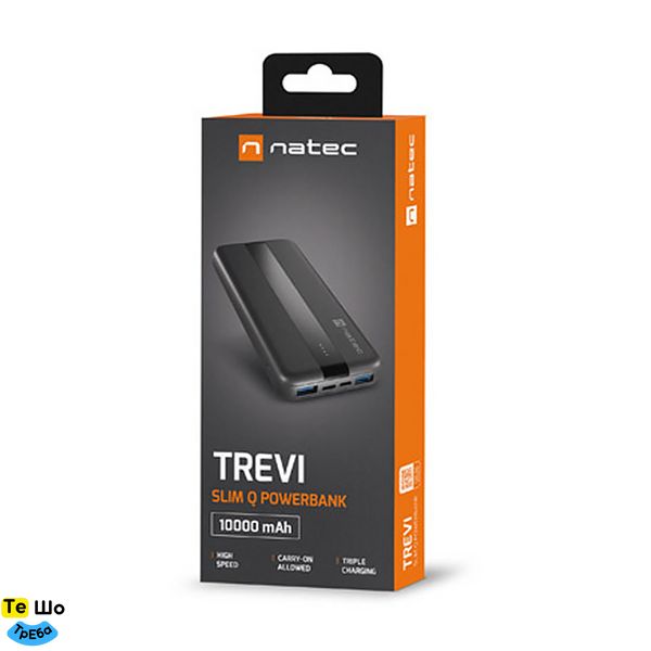 УМБ Natec Trevi SlimQ 10000mAh Т842506 фото