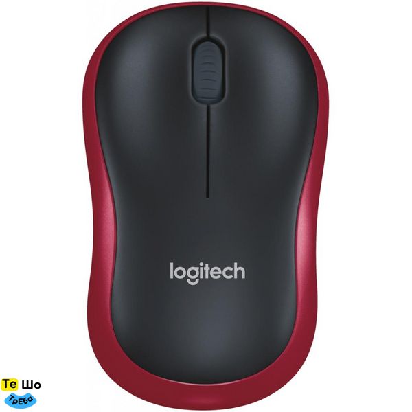 Мышь Logitech M185 бездротова, Red 910-002240 фото