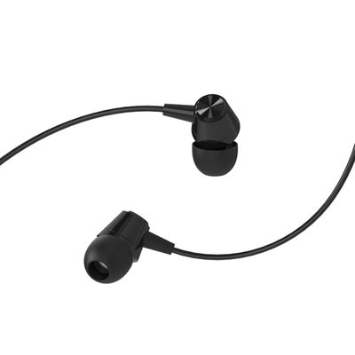 Навушники BOROFONE BM20 DasMelody earphones with mic, 3.5mm audio plug, single button control, Black BM20B фото