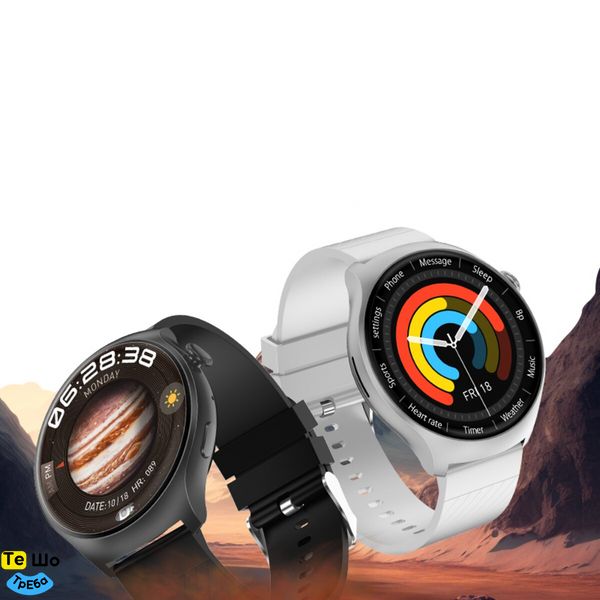 Смарт-часы Howear Watch 4 Pro Amoled+NFC+IP67 Silver 49296 фото