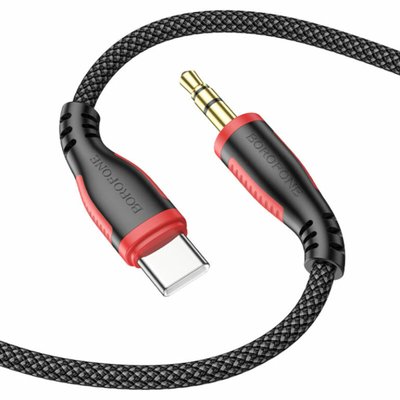 Аудiо-кабель BOROFONE BL14 Digital audio conversion cable for Type-C Black BL14UB фото