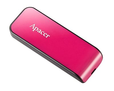 Флеш пам'ять Apacer USB 2.0 AH334 64Gb pink (AP64GAH334P-1) AP64GAH334P-1 фото