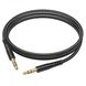 Аудио-кабель HOCO UPA24 Smooth AUX audio cable Black 6931474789136 фото 4