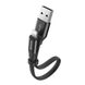 Кабель Baseus Nimble Portable Cable For Apple 23CM Black CALMBJ-B01 фото 1