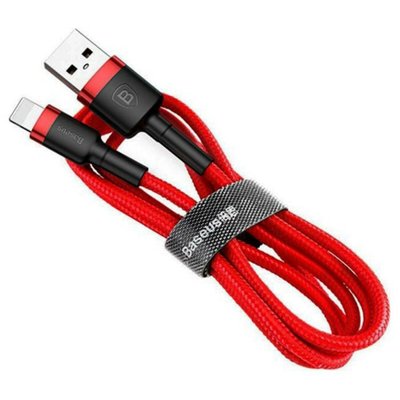 Кабель Baseus Cafule Cable USB For Lightning 1.5A 2m Red+Red CALKLF-C09 фото