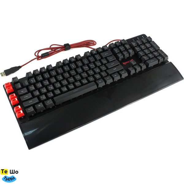 Клавиатура игровая Redragon Yaksa K505 UKR, 7 кольорів AntiGhost USB 70392_Redragon фото
