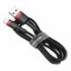 Кабель Baseus Cafule Cable USB For Lightning 1.5A 2m Red+Black CALKLF-C19 фото 3