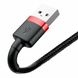 Кабель Baseus Cafule Cable USB For Lightning 1.5A 2m Red+Black CALKLF-C19 фото 5