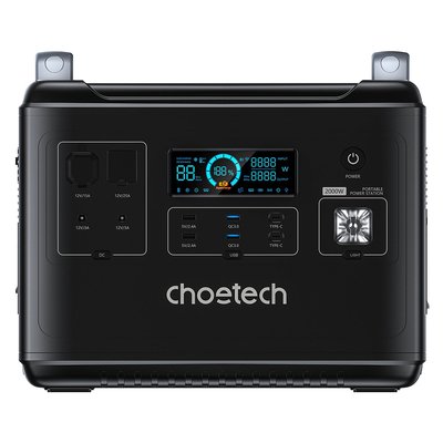 Зарядна станція Choetech BS006 (2000Вт/г) LiFePo4,MPPT, UPS, USB-C PD100 Вт Т840230 фото